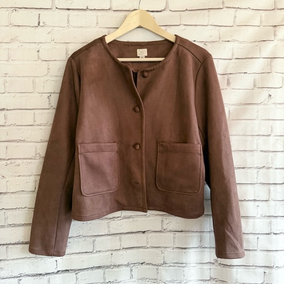a new day Jackets & Blazers - Faux Suede‎ Women's Jacket Blazer